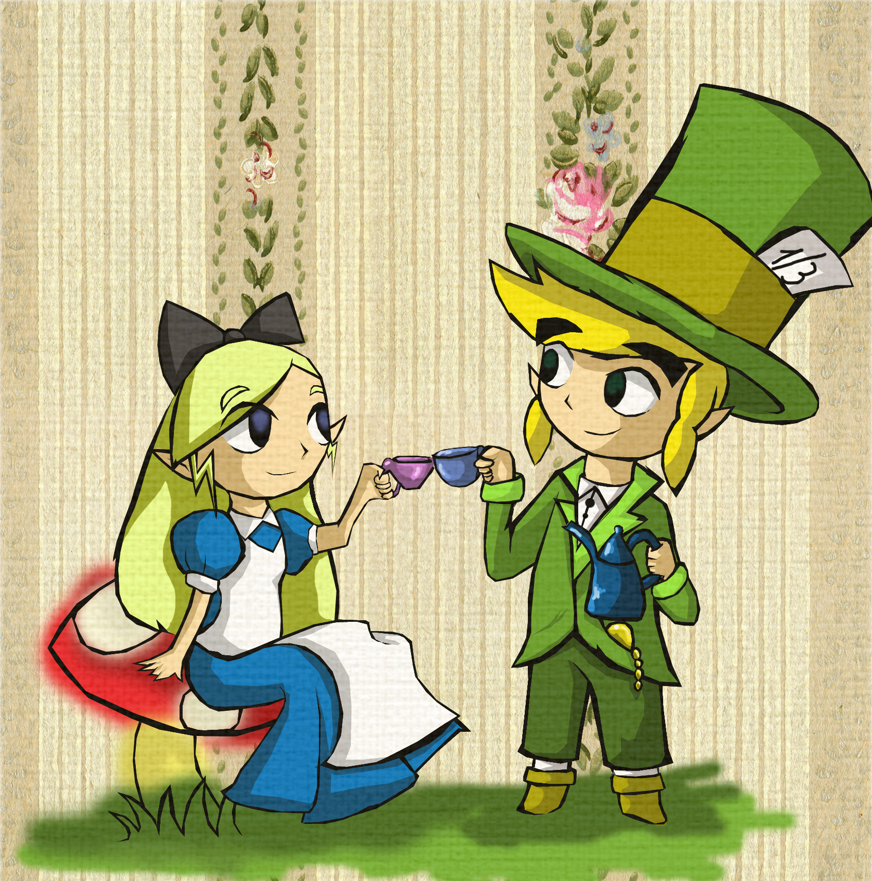 LoZ - Zelda in Wonderland.jpg